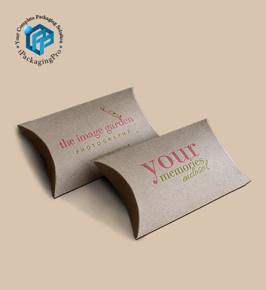 Image for Kraft Pillow Boxes